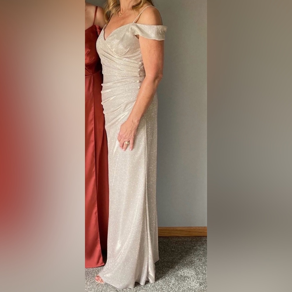 Oleg Cassini Evening Gown from David’s Bridal - Mother of the Bride